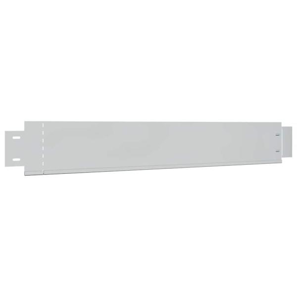 Flexible Rasenkante 5-er Set Verzinkter Stahl 100x14 cm