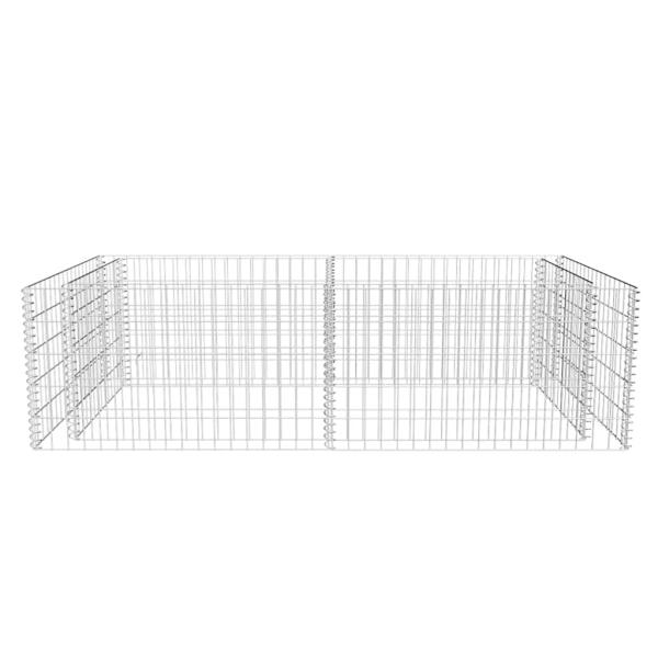 Pflanzkübel Steinkorb 180×90×50 cm