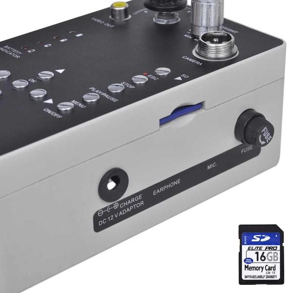 Rohrkamera 30 m mit DVR 