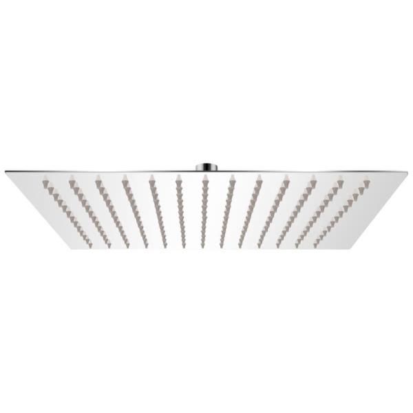 ARDEBO.de - Regenbrause Edelstahl 25x25 cm Quadratisch