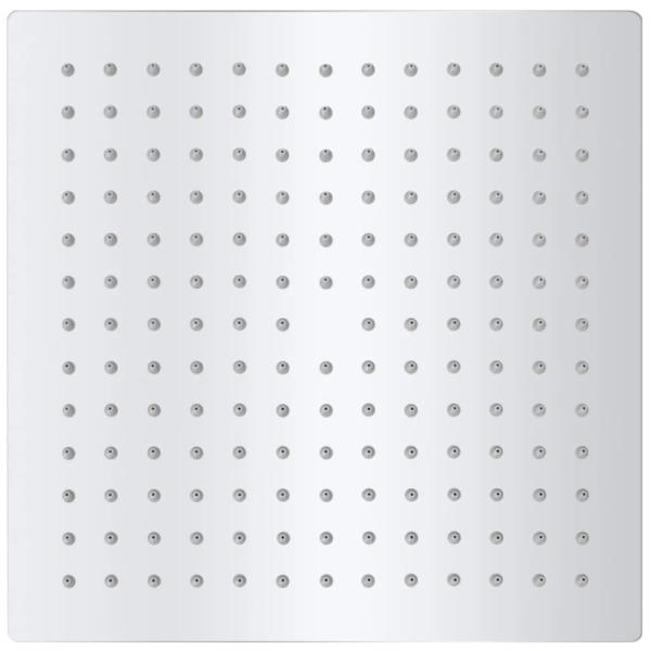 Regenbrause Edelstahl 25x25 cm Quadratisch