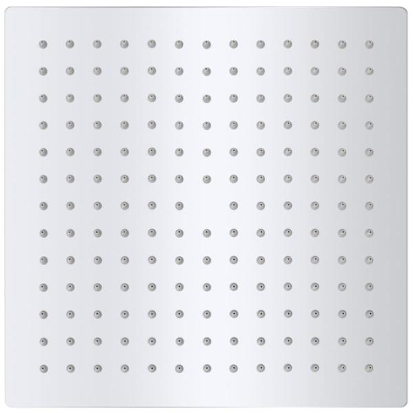 Regenbrause Edelstahl 25x25 cm Quadratisch