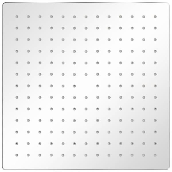Regenbrause Edelstahl 30x30 cm Quadratisch