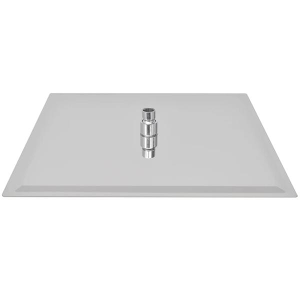 Regenbrause Edelstahl 40x40 cm Quadratisch