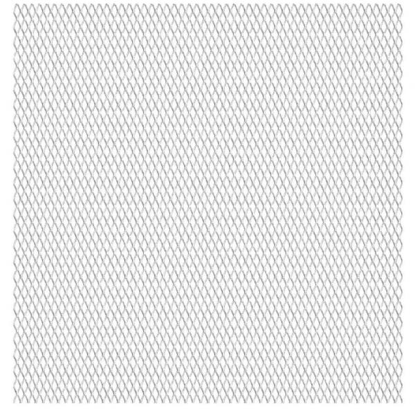 ARDEBO.de - Gittermatte Streckmetall Edelstahl 50×50 cm 45×20×4 mm
