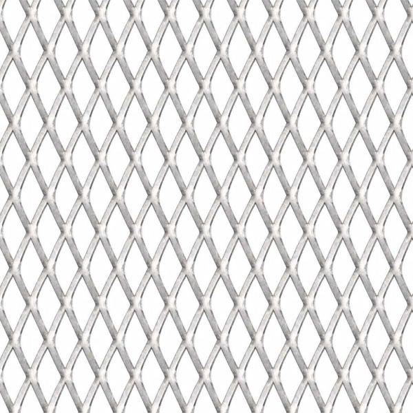 Gittermatte Streckmetall Edelstahl 50×50 cm 45×20×4 mm