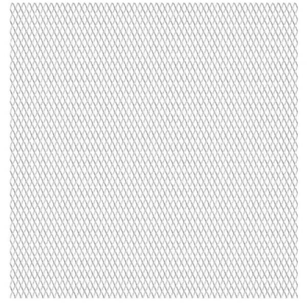 ARDEBO.de - Gittermatte Streckmetall Edelstahl 100x85 cm 45x20x4 mm