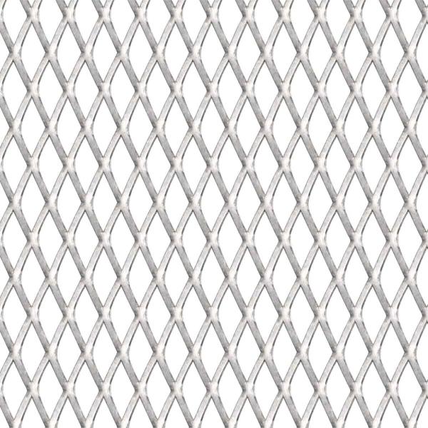 Gittermatte Streckmetall Edelstahl 100x85 cm 45x20x4 mm