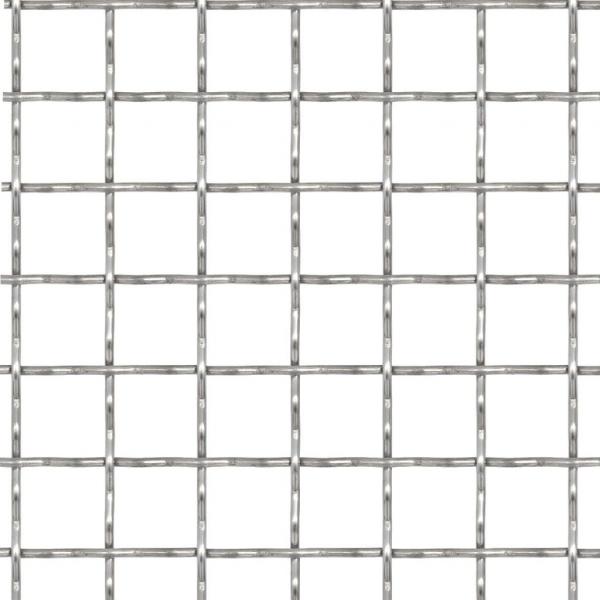 Wellengitter Edelstahl 100x85 cm 11x11x2 mm