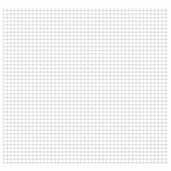 Wellengitter Edelstahl 50×50 cm 21×21×2,5 mm