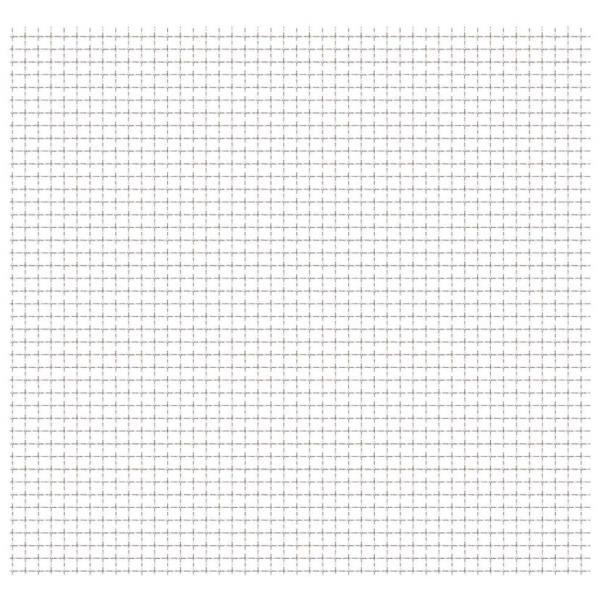 ARDEBO.de - Wellengitter Edelstahl 100x85 cm 21x21x2,5 mm
