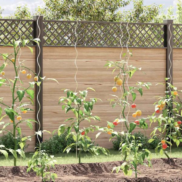 Tomaten-Spiralstäbe 50 Stk. 170 cm Verzinkter Stahl