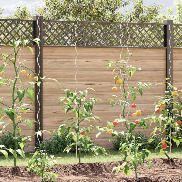 Tomaten-Spiralstäbe 5 Stk. 170 cm Verzinkter Stahl