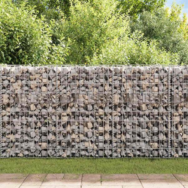 Gabionenkorb Pflanzkasten Gemüse-Hochbeet Stahl 120×30×100 cm