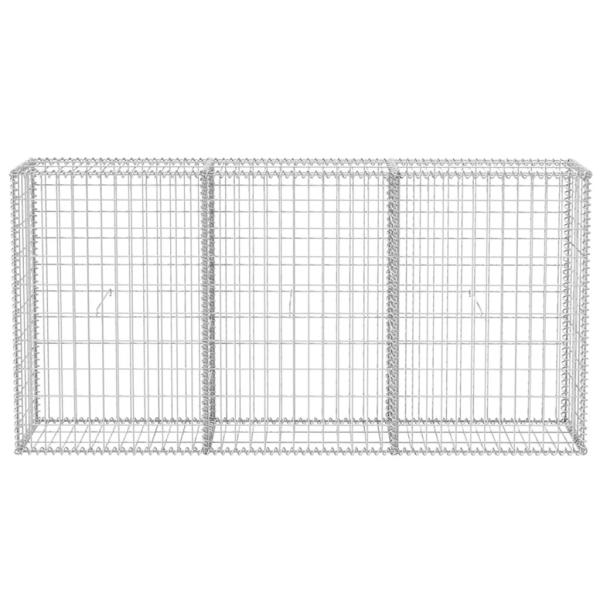 Gabionenkorb Stahl 200×30×100 cm