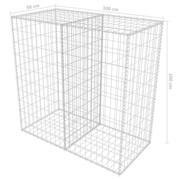 Gabionenkorb Stahl 100×50×50 cm