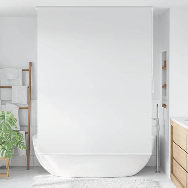 Duschrollo 160 x 240 cm Weiß