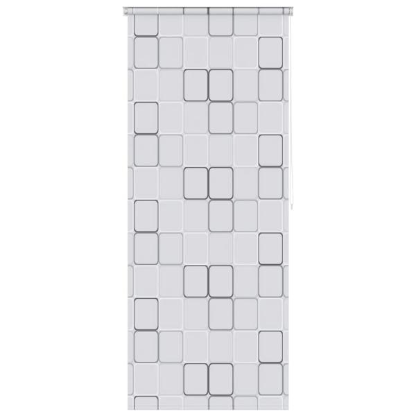 Duschrollo 80x240 cm Quadratmuster