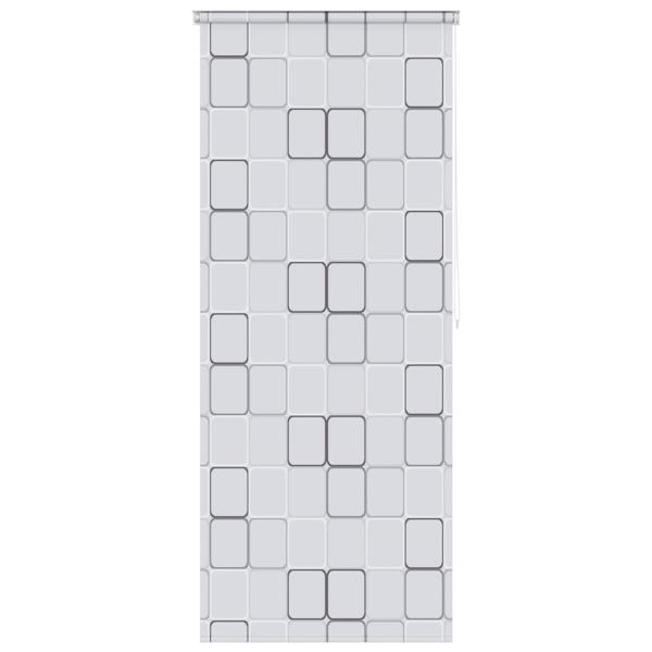 Duschrollo 100x240 cm Quadratmuster