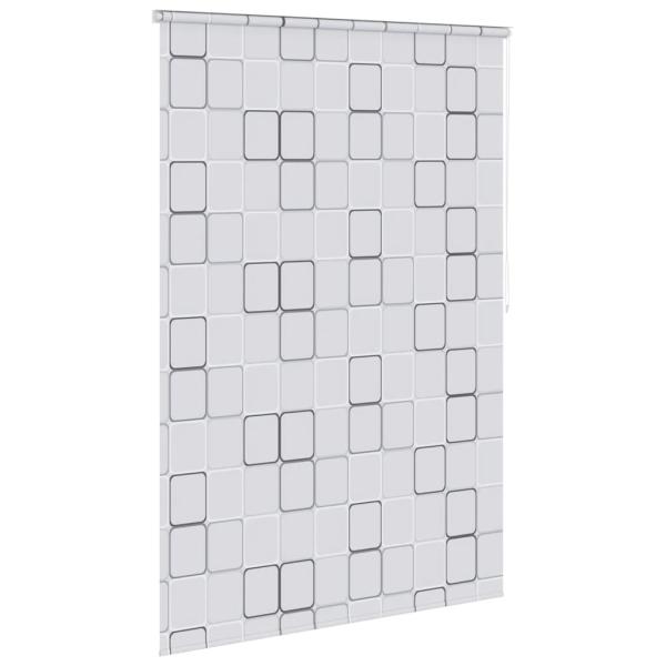 Duschrollo 140x240 cm Quadratmuster