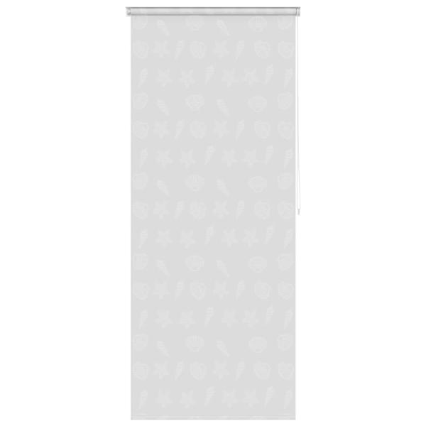 Duschrollo 80x240 cm Seesternmuster