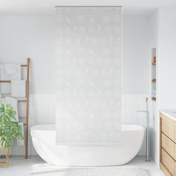 Duschrollo 80x240 cm Seesternmuster