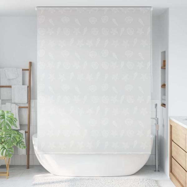 Duschrollo 140x240 cm Seesternmuster