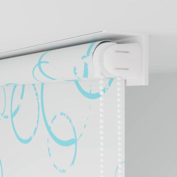 Duschrollo 80x240 cm Blasenmuster
