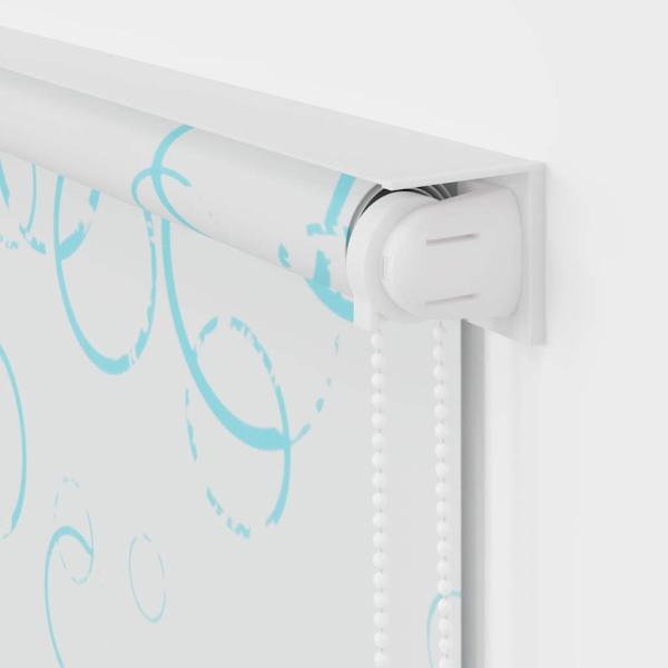 Duschrollo 100x240 cm Blasenmuster