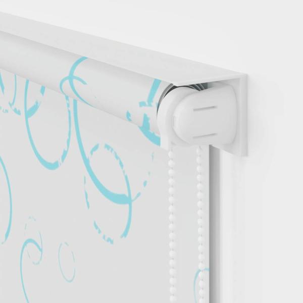 Duschrollo 120x240 cm Blasenmuster