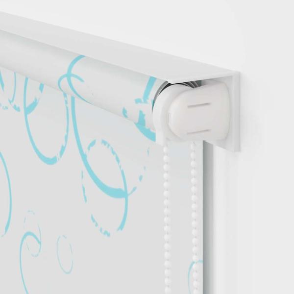 Duschrollo 160x240 cm Blasenmuster
