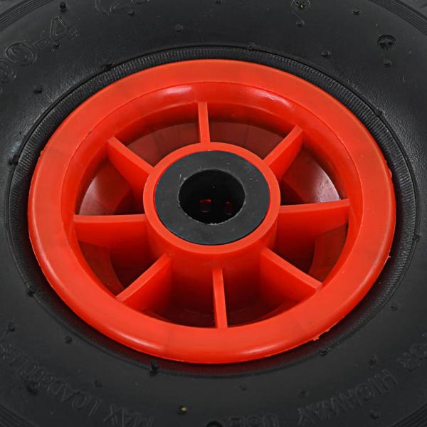 Sackkarrenräder 2 Stk. Gummi 3,00-4 (245x82)