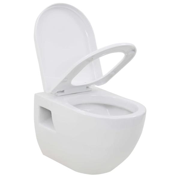 Wand-WC Keramik Weiß  
