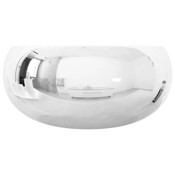 Waschbecken 40 x 15 cm Keramik Silbern