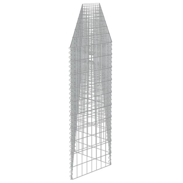 Gabionenwand Verzinkter Stahl 630×30×100 cm
