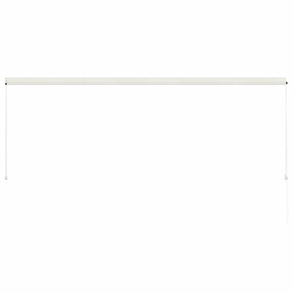 Einziehbare Markise 350×150 cm Creme