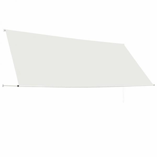 Einziehbare Markise 350×150 cm Creme