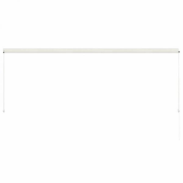 Einziehbare Markise 350×150 cm Creme