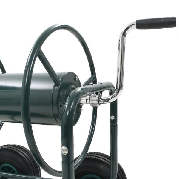 Gartenschlauchwagen mit 1/2" Schlauchanschluss 75 m Stahl