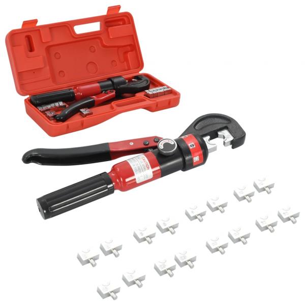 ARDEBO.de - Hydraulische Crimpzange 4-6-8-10-16-25-35-70 mm²
