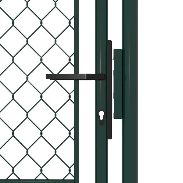 Gartentor Stahl 100×150 cm Grün