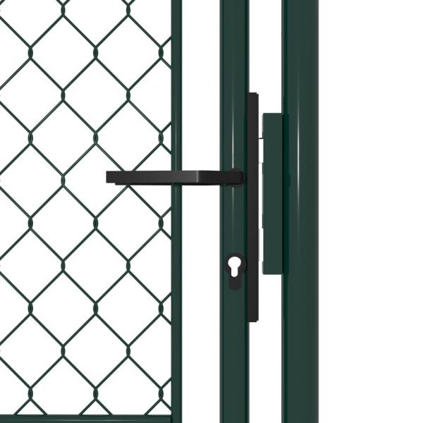 Gartentor Stahl 100×150 cm Grün