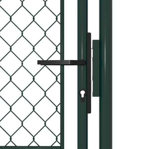 Gartentor Stahl 100×150 cm Grün