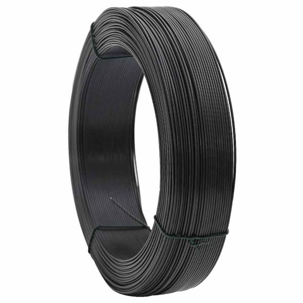 Zaun-Bindedraht 250 m 1,4/2 mm Stahl Anthrazit