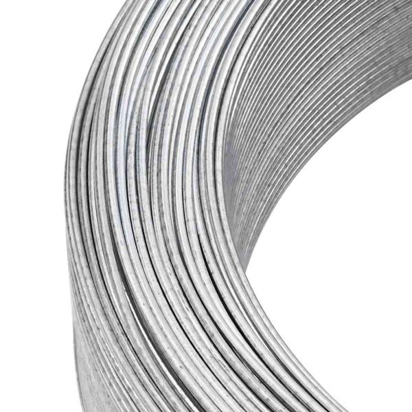 Zaun-Bindedraht 250 m 3,8 mm Stahl