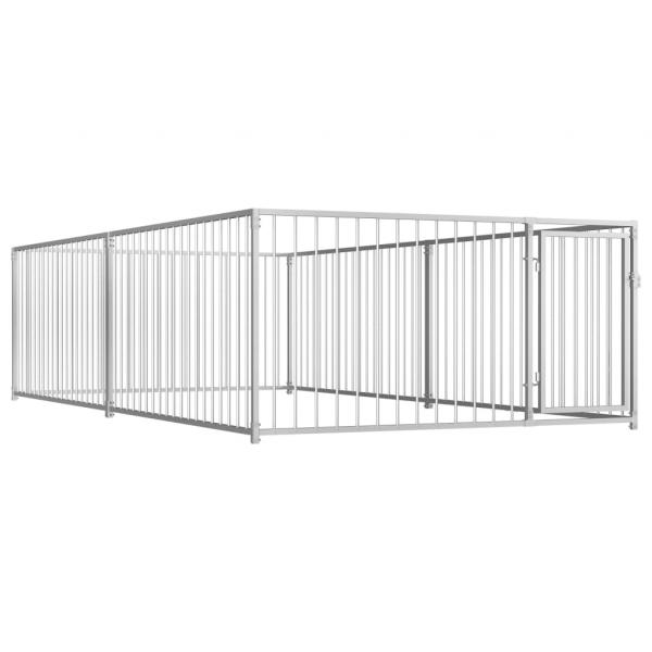 ARDEBO.de - Outdoor-Hundezwinger 200×400×100 cm