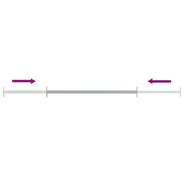 Einstellbare Fenster-Sicherheitsstangen 3 Stk. 710-1200 mm 