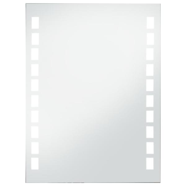 Badezimmer-Wandspiegel mit LEDs 60x80 cm