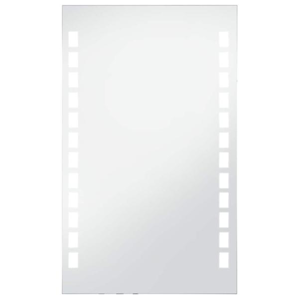 Badezimmer-Wandspiegel mit LEDs 60x100 cm