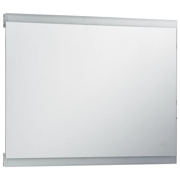 LED-Badspiegel mit Berührungssensor 80x60 cm
